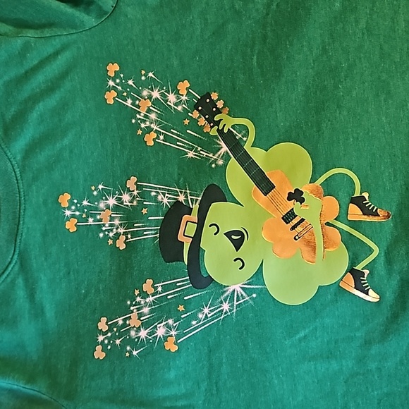 Cat & Jack Kid 4T Get Lucky St. Patrick’s Day Graphic Green Gold Unisex Pre-owed - Picture 4 of 17